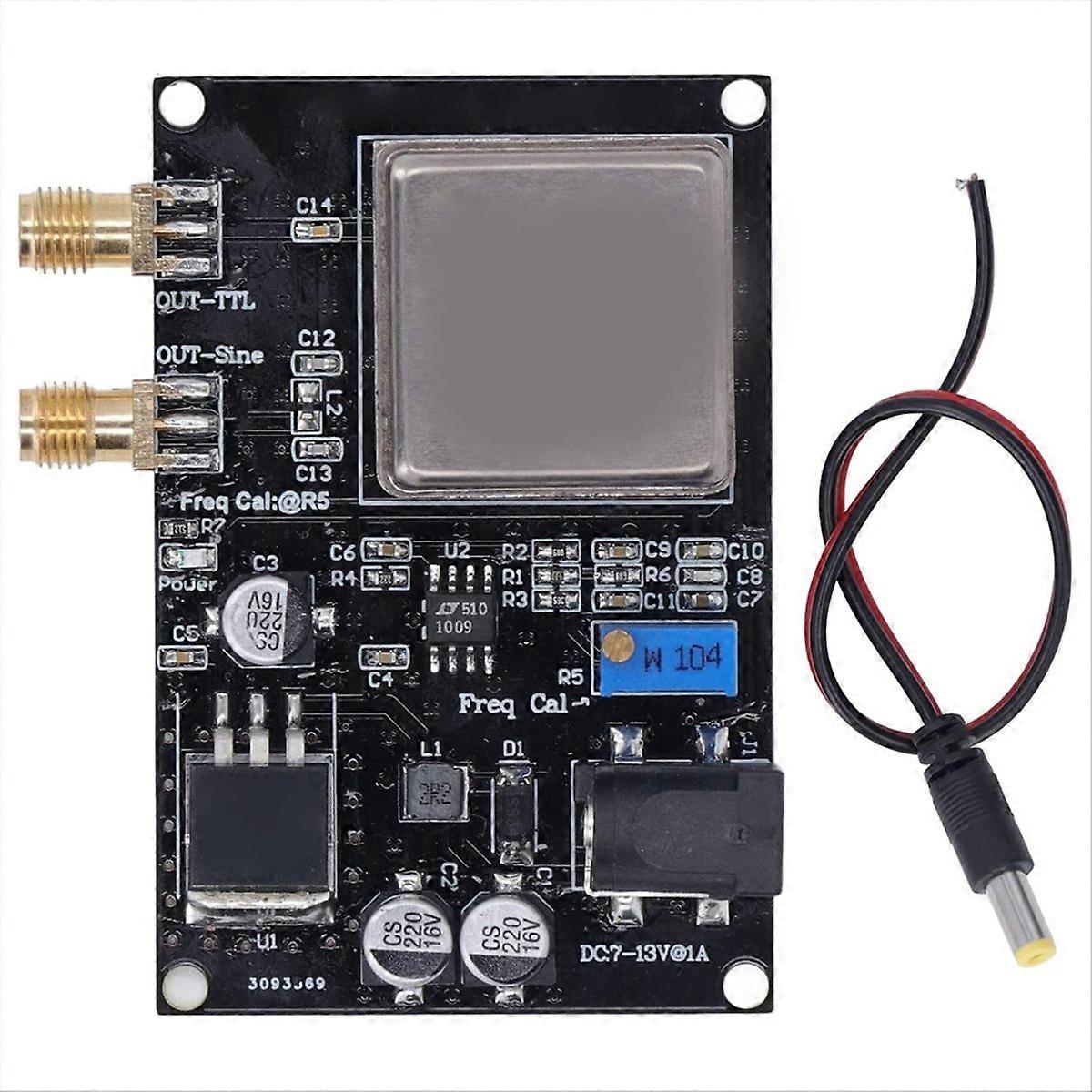 Frequency Standard Reference Module Crystal Oscillator Constant Temperature Board SMA Female Interfa