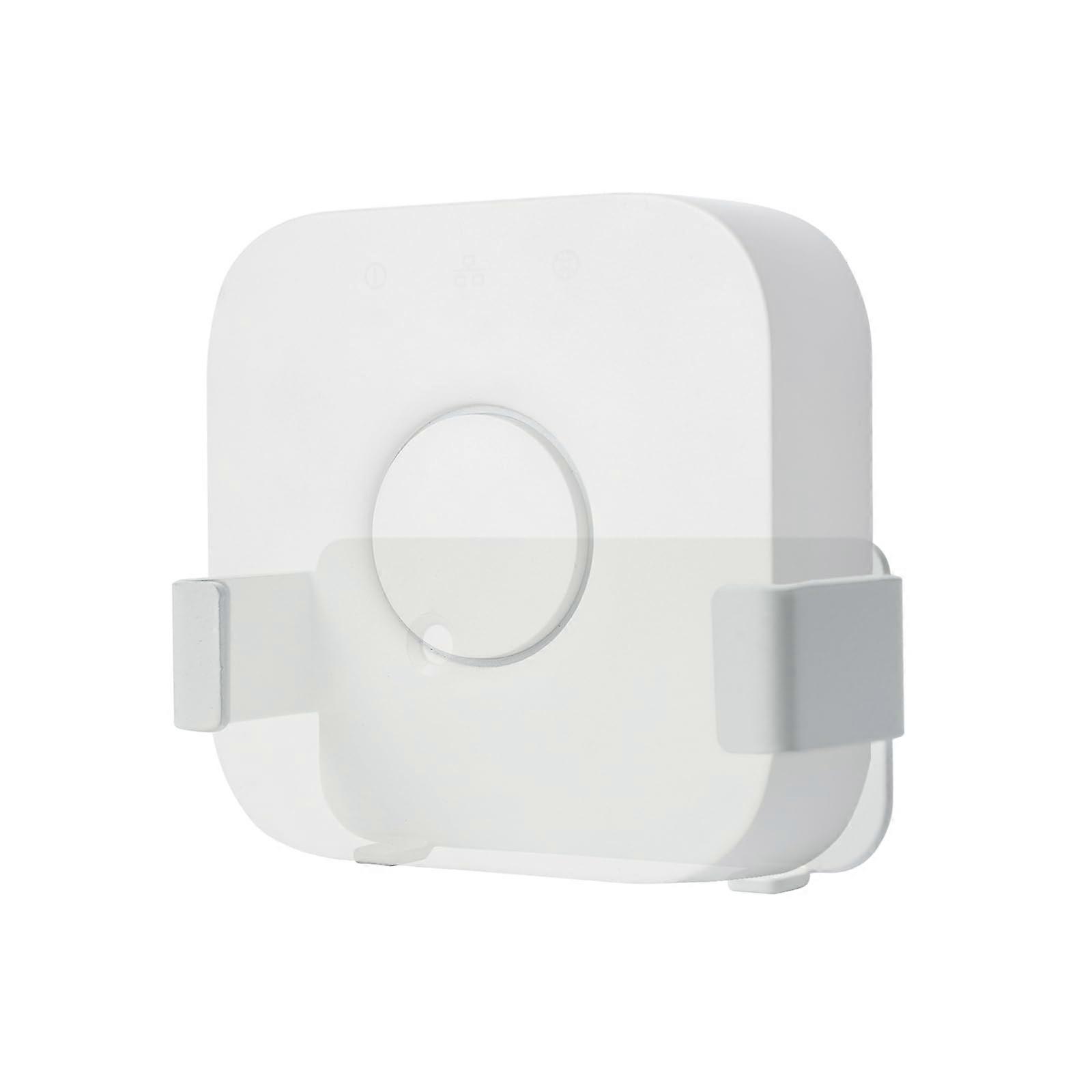 Metal Wall Mount Holder for Philips Hue Bridge with Secure Cable Management and Flexible Placement