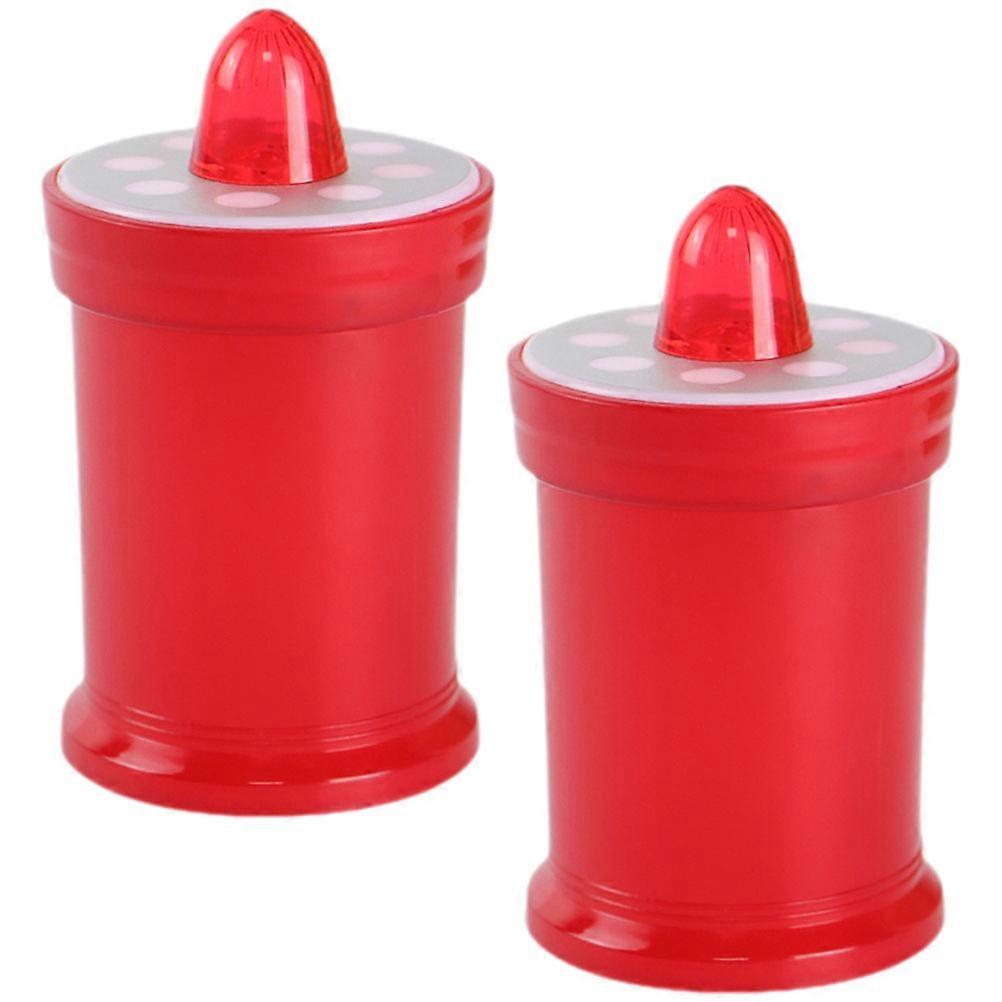 Garden Light Battery Powered Outdoor Yard Light for Decor 2Pcs Red