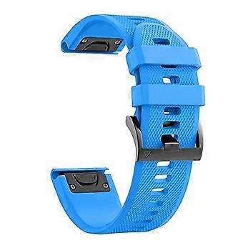 22mm Silicone Strap Quick Release Replacement Watch Band for Garmin Fenix 7 6 5 Epix