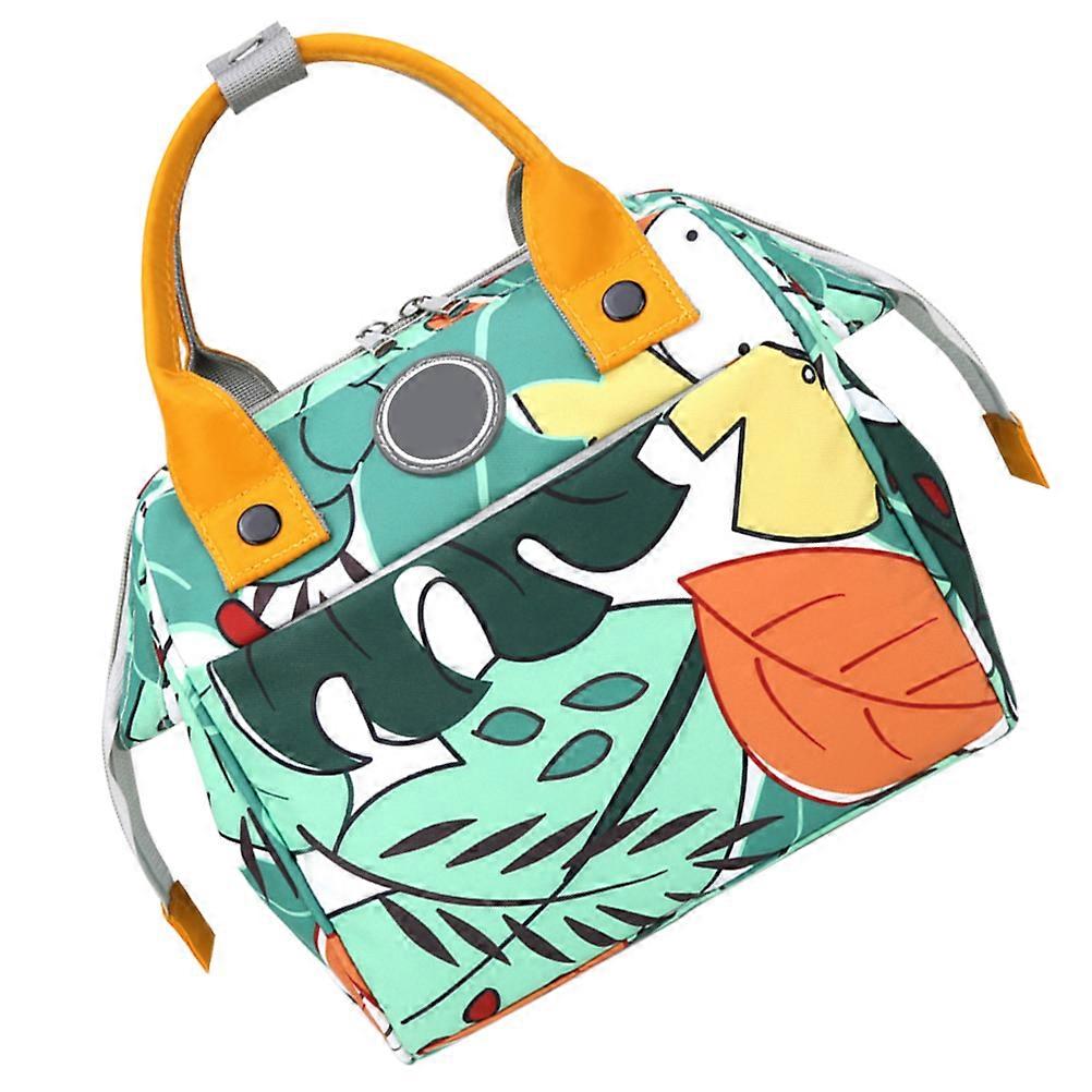 Multifunctional Mommy Diaper Bag Backpack for Travel with Multiple Organizer Compartments