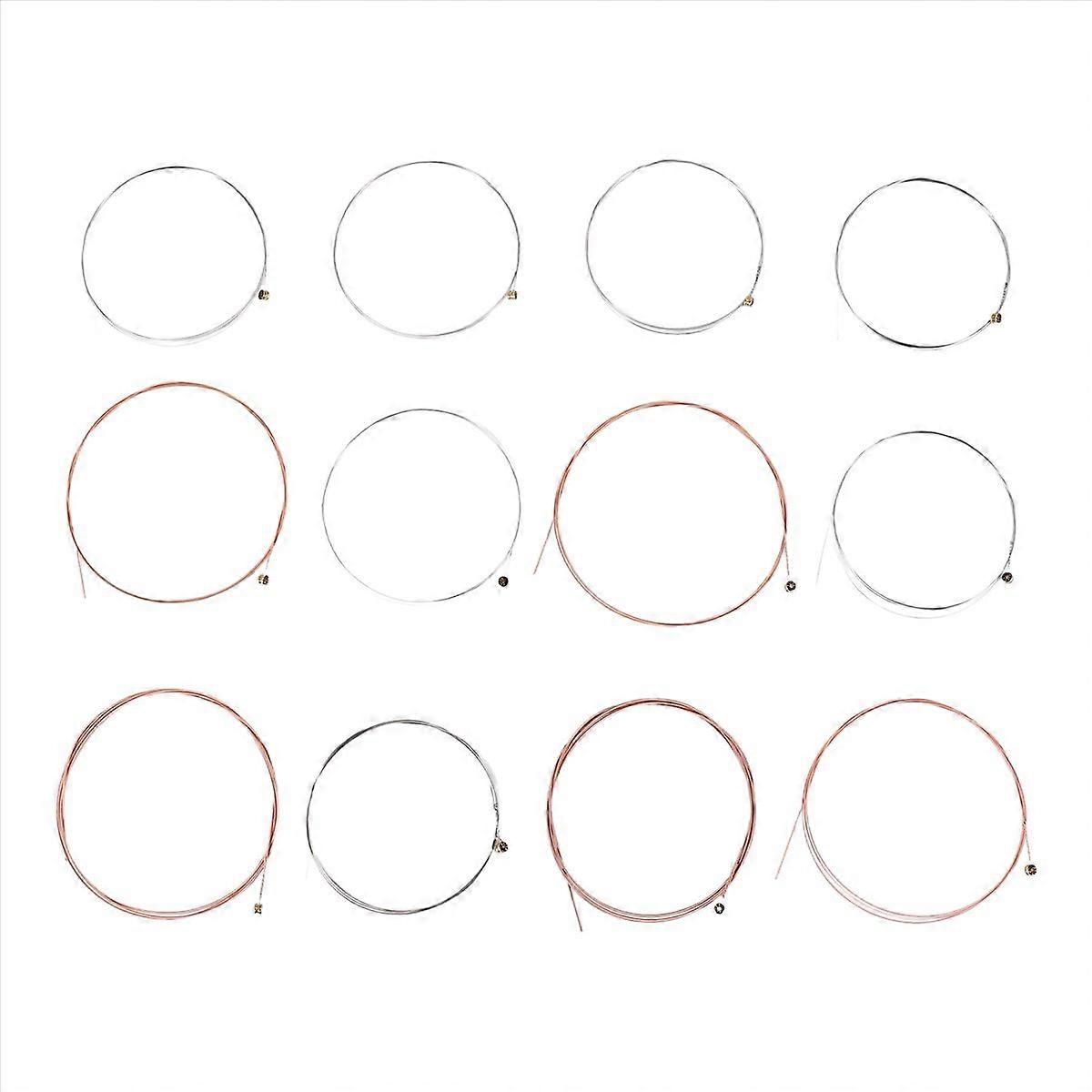 A2012 12 Strings Acoustic Guitar Strings 010-026