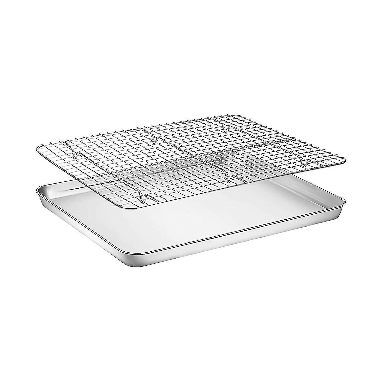 Rustfrit stål bageplade og kølehylder - Ikke-giftig bageplade