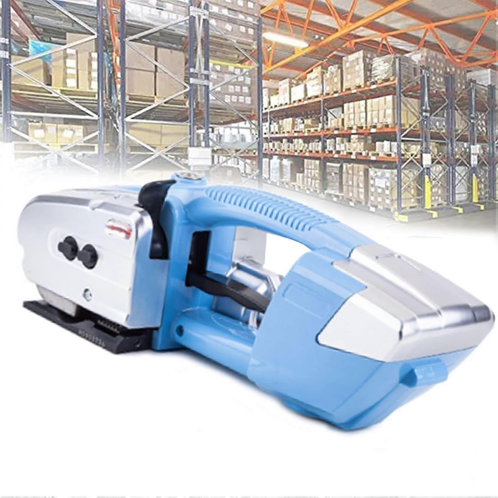 Electric Strapping Tool with 3in1 Function, Automatic Welding Cut, Rechargeable for PET, Timber, Pallets