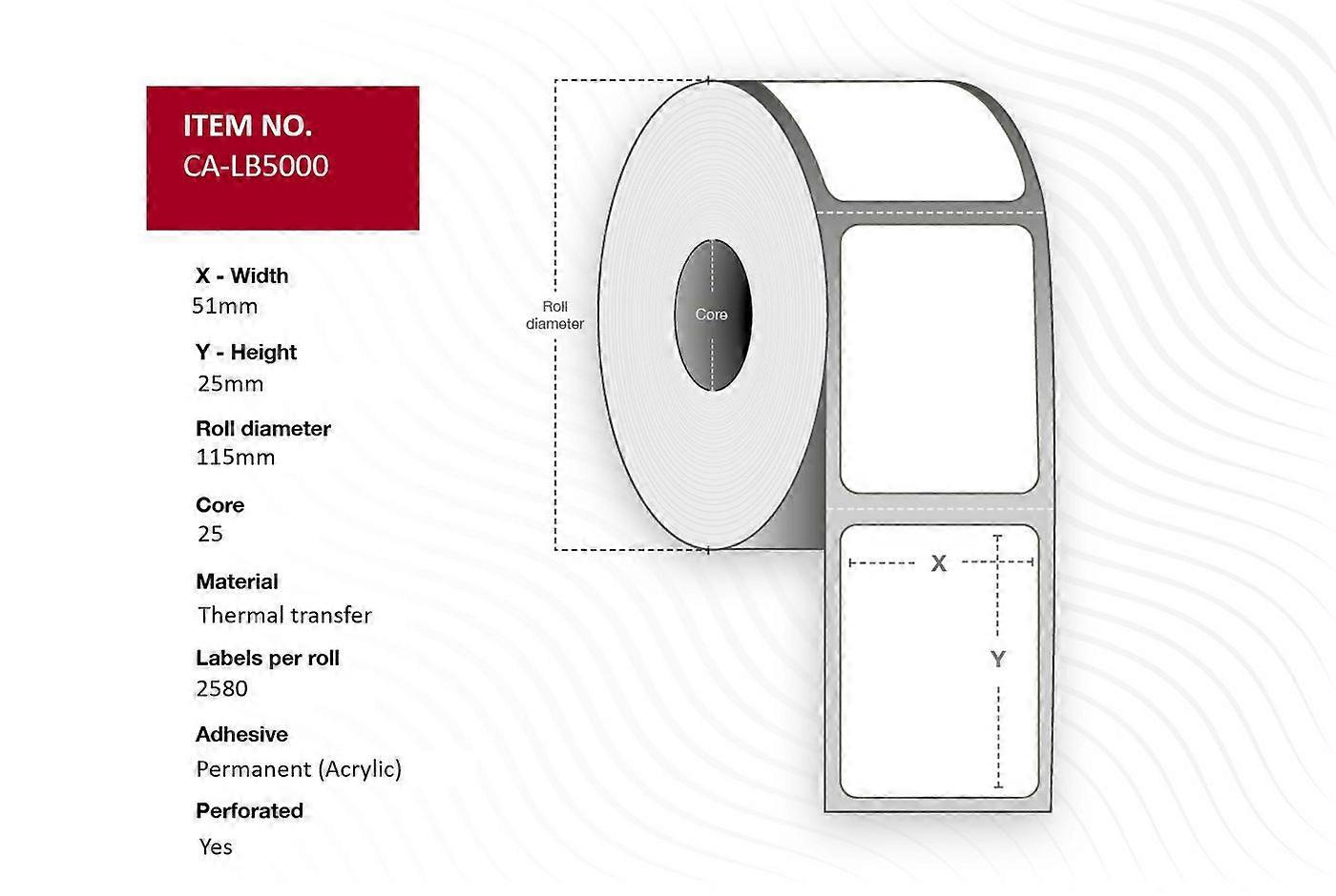 Transfer, White Matt Coated,