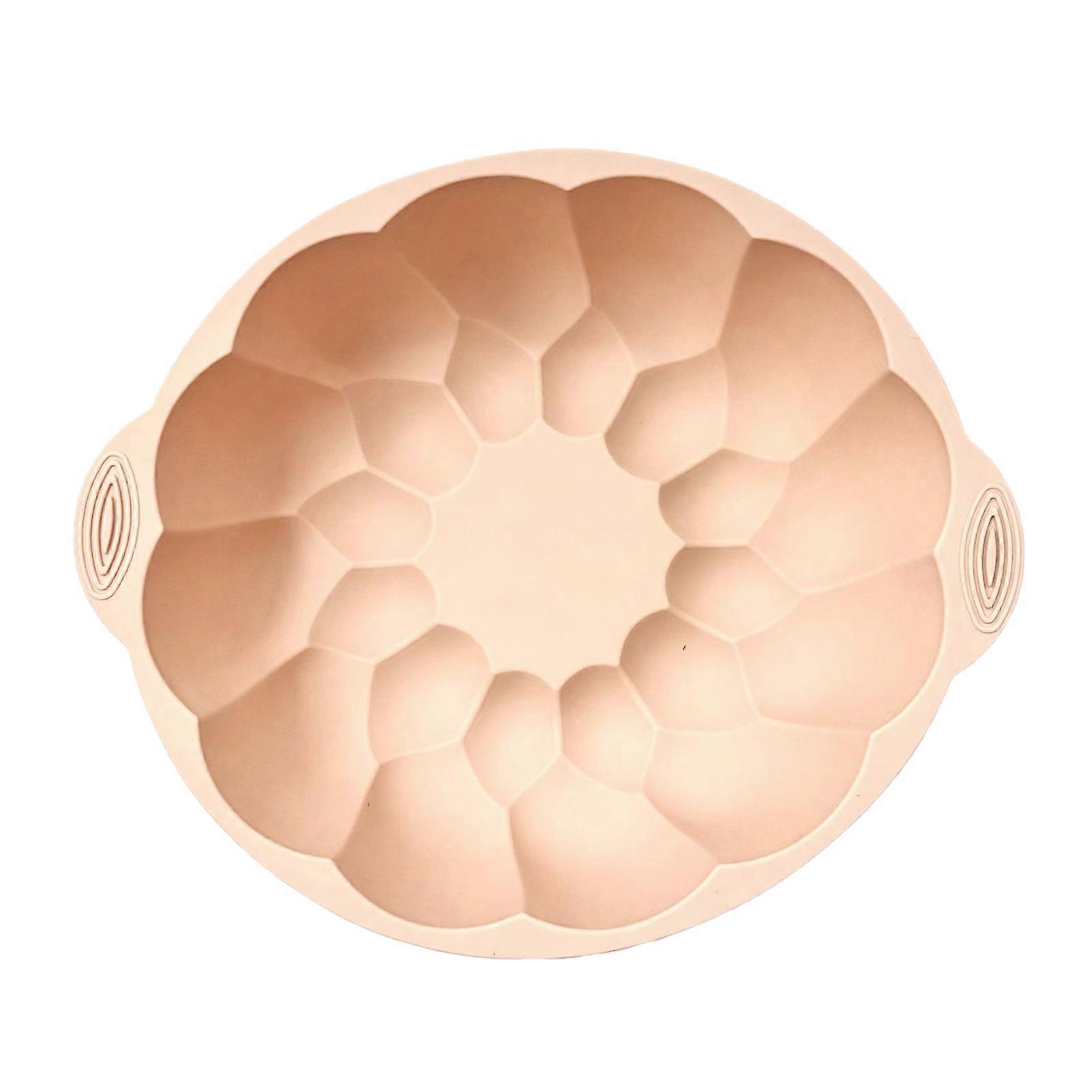 Silicone Cake Pan With Handle for Regular Use Durable Functional Desig
