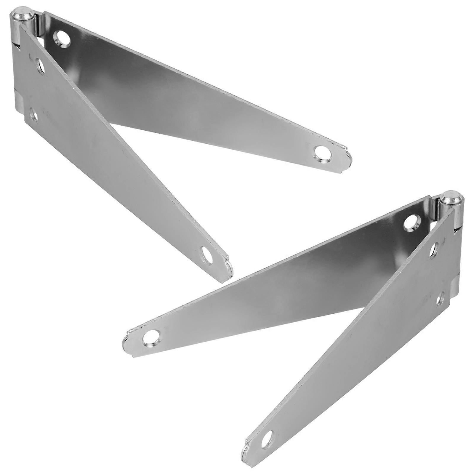 2pcs Strap Hinge 100mm Heavy Duty Hinge Gate Hardware Decorative Strap Hinge