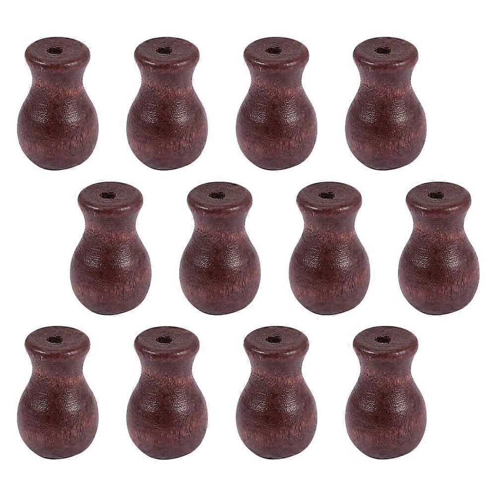 Blind Pull Ends Wood Cord Pulls for Window Blinds 120Pcs