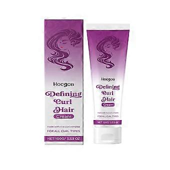 Hoegoa Hair Styling Elastic Gel Nourishes Hair, Smooths Frizz, Adds Shine, And Enhances Curly Hair Elasticity