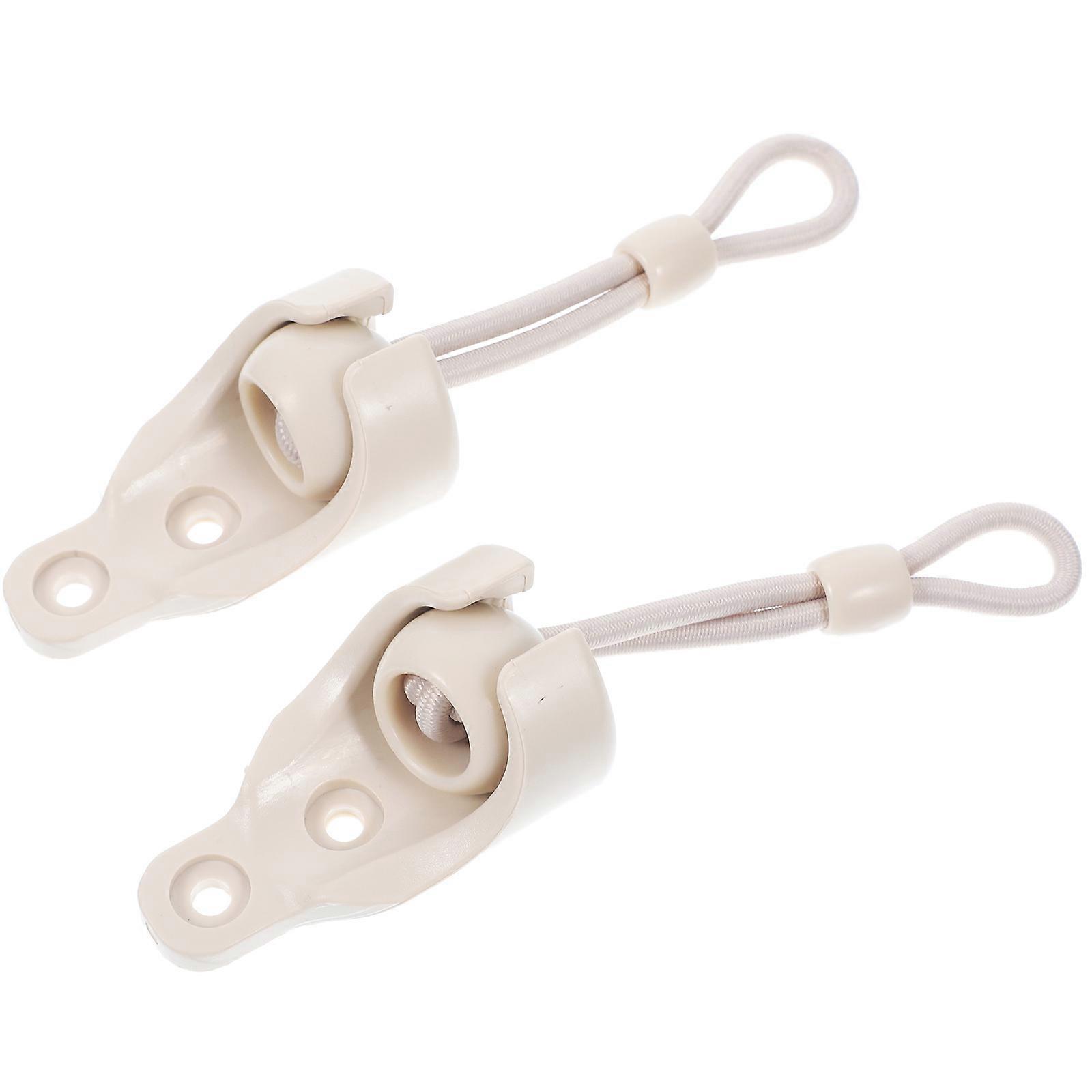 Beige Bungee Tie for Blind Conversion Kit Replacement for Outdoor Use 8Sets