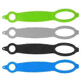 Diverse kleuren waterfleshouders met gripband voor 8 stuks