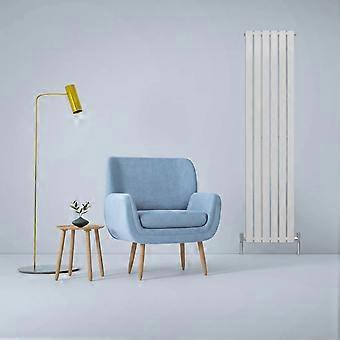 Designer Radiators 180 x 42cm Flat Panel Modern Central Heating Gloss White Vertical Column Double
