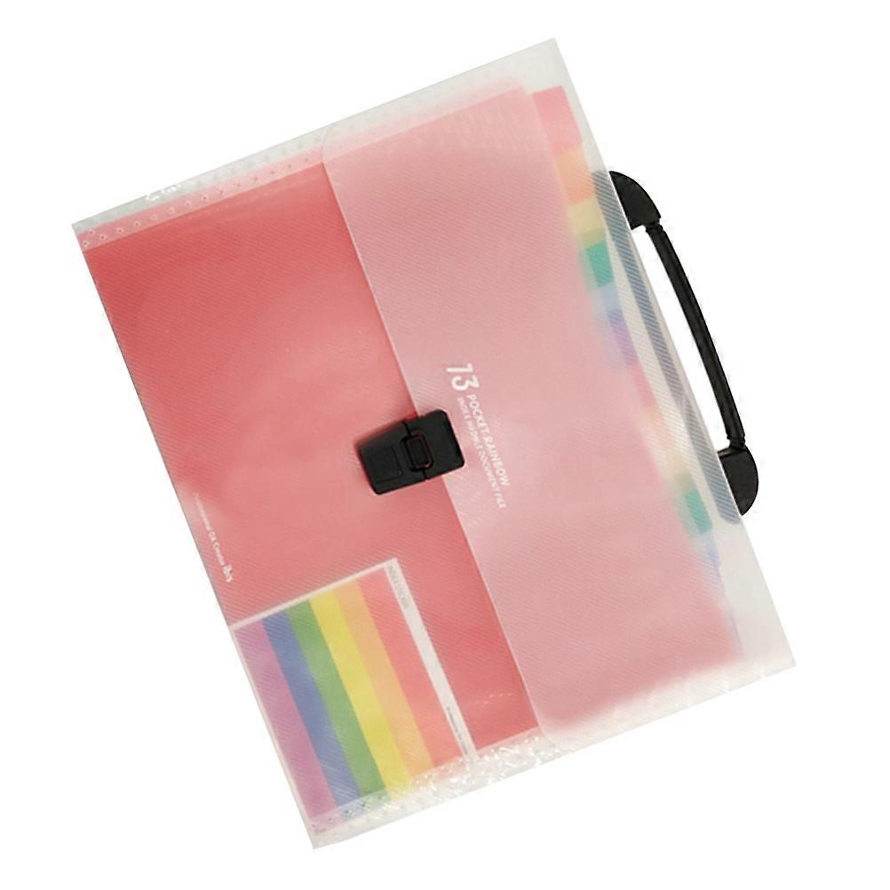 Document Bag with Waterproof Design for Holding Documents