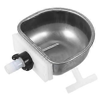 Edelstahl Kaninchen Wassernapf Automatischer Trinker für Kaninchen Kleine Haustiere Bequemer Haustier-Trinkbecher Ideale Kaninchenkäfige und Zwinger
