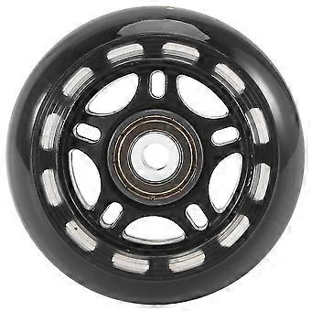 8 Pack Inline Skate Wheels Beginner's Replacement Wheel with Bearings Wheels 70mm