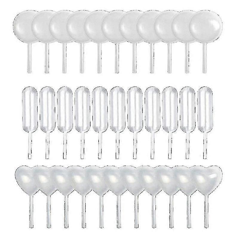 200pcs Clear Translucent Liquid Dropper Pasteur Pipettes For Cakes, Chocolates,easy Squeeze