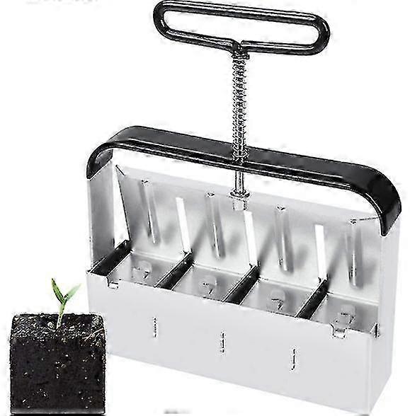 Narzędzie do siewu ogrodu Tool toolclod Maker Soil Blocker