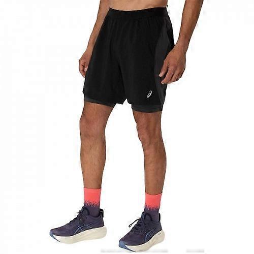 ASICS heren 2 in 1 Hardloopshort