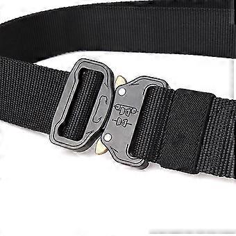 Tactical Dog Collar With Control Handle Military Adjustable Collar Metal Buckle