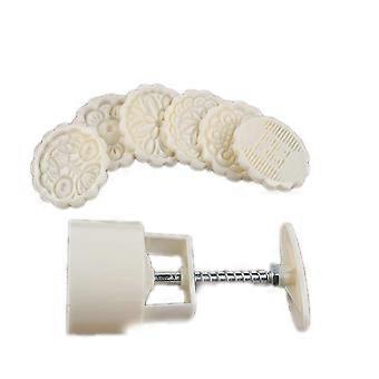 Moon Cake Form Press With Postage Stamps Diy Baking Tool  Household Mid-Autumn Cakes Model