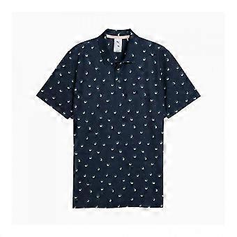 Men's Puma X Arnold Palmer Lemon Polo - Navy