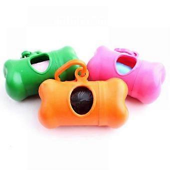 Portable Dog Waste Bag Dispenser with Carabiner Clip