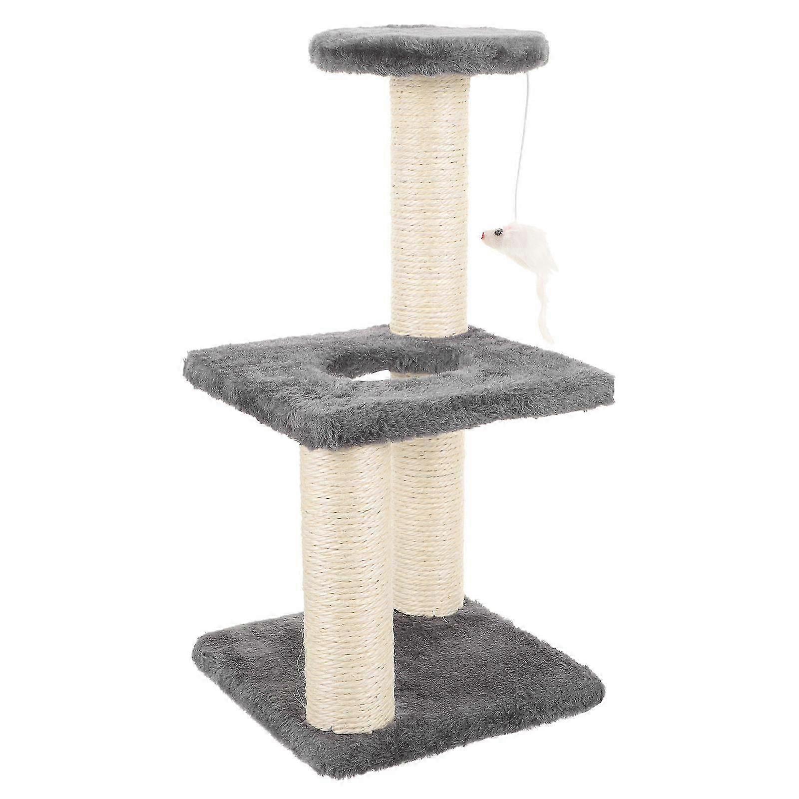 Cat Scratching Post Household Kitten Tree for Multi-Layer Cat Climbing Post