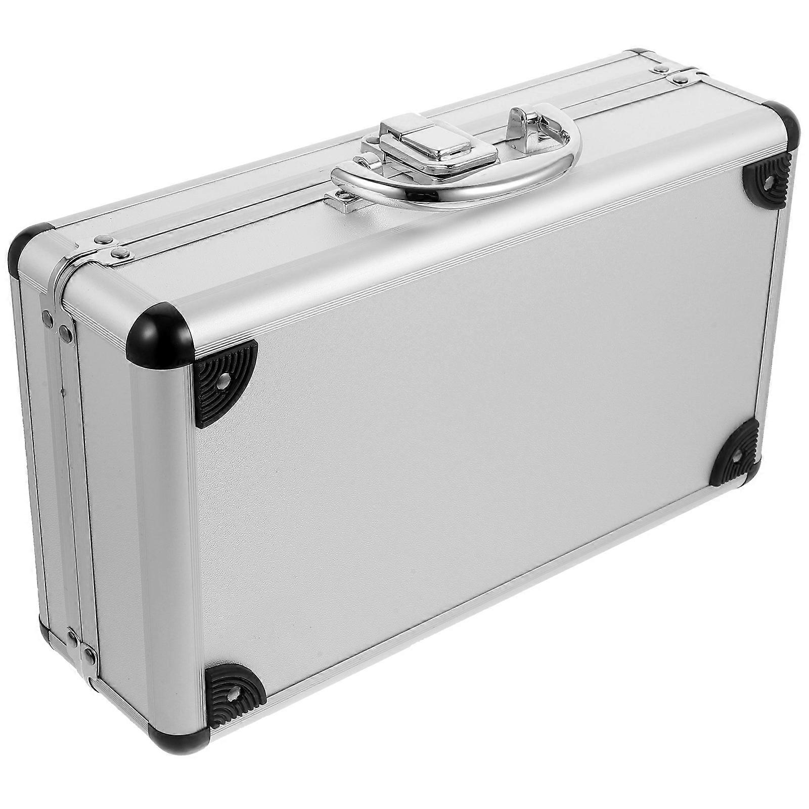 Lockable Tools Case Portable Aluminum Alloy Box Carrying Case Tools Container