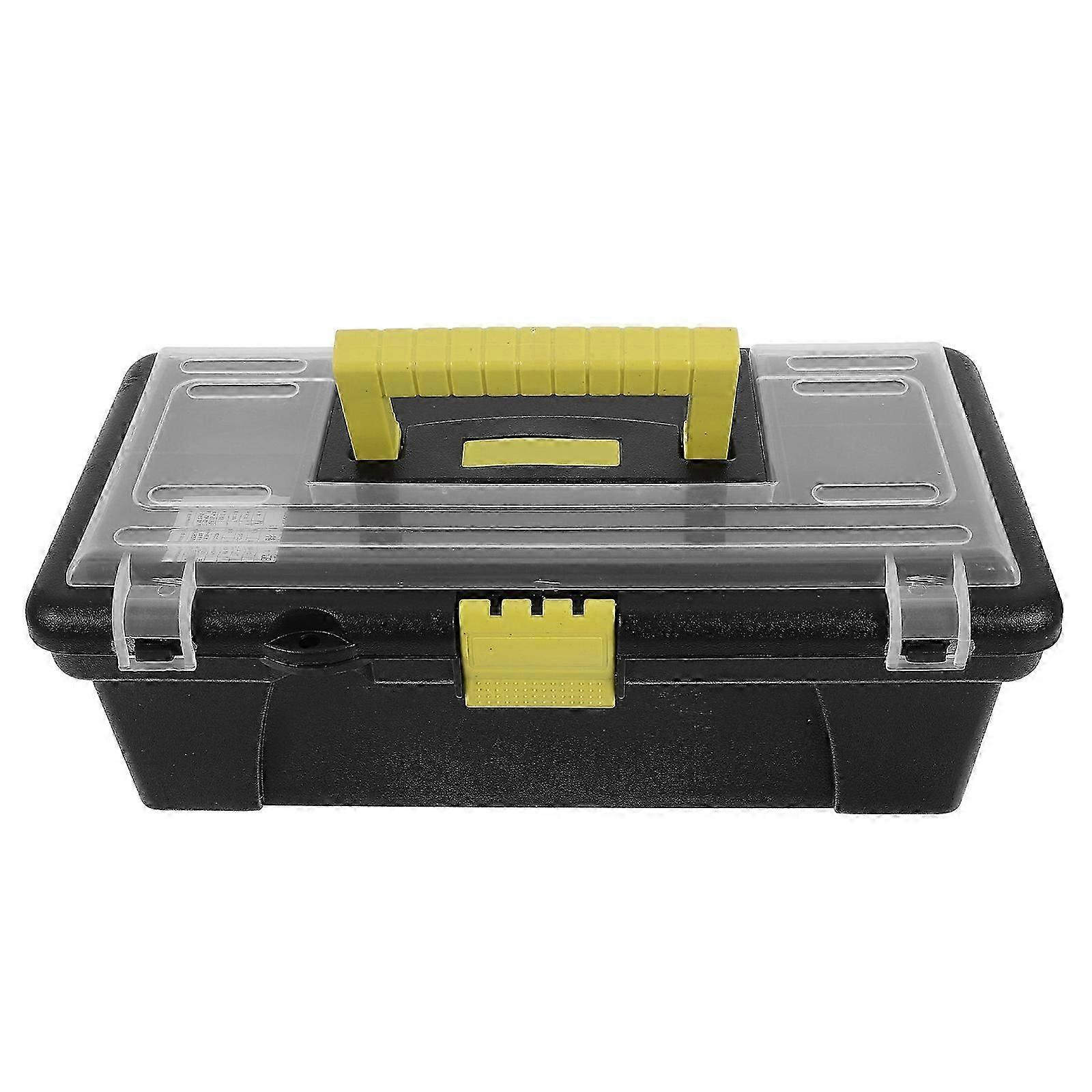 Portable Toolbox Plastic Tool Box Handle Toolbox Storage Case Tool Storage Box Plastic Tool Case