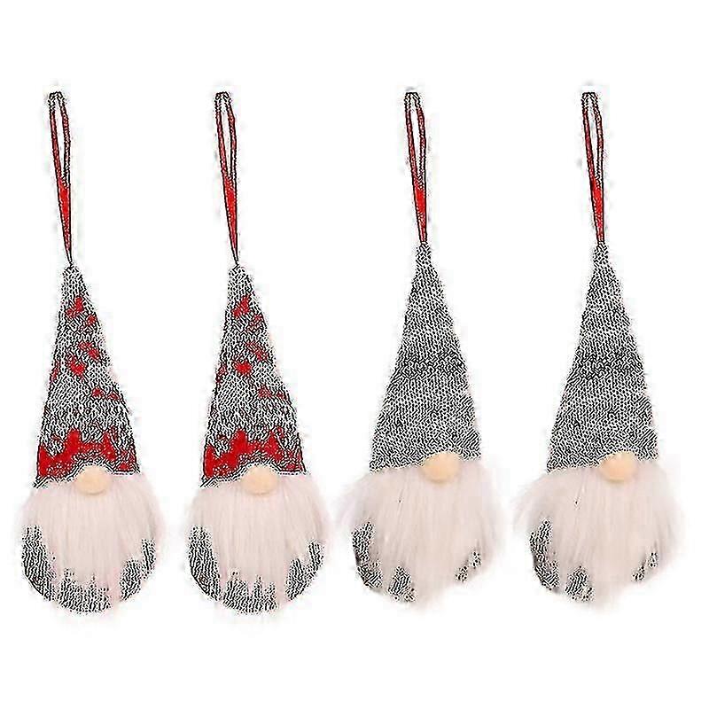 4pcs Christmas Hanging Decor