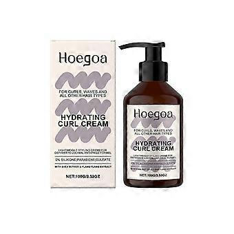 Creme Hidratante para Cachos - Creme Hidratante para Cachos Manteiga de Karité, Óleo de Coco e Ylang-Ylang - Creme para Cachos Suaves e Definidos - Estilo Leve Cr
