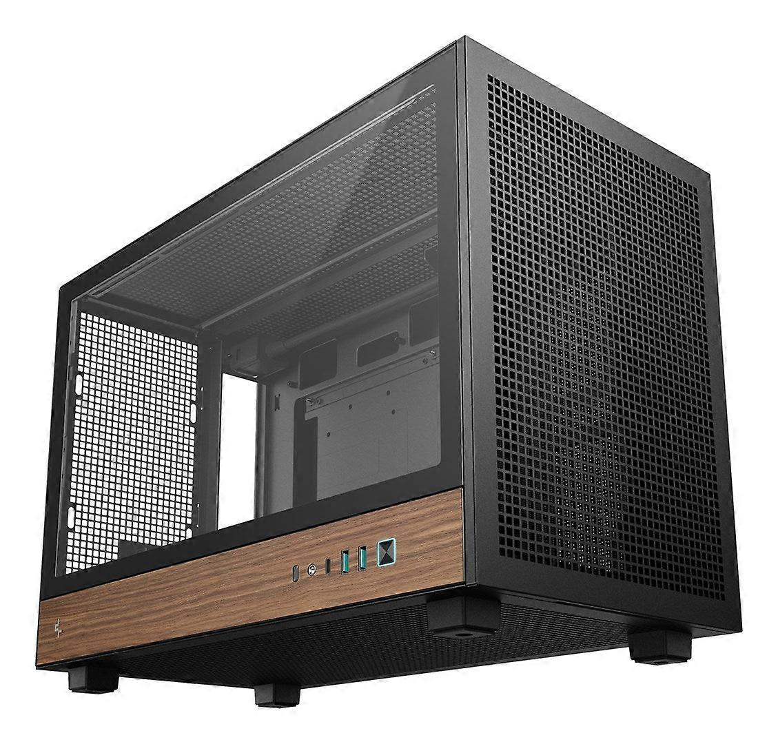 Deepcool Ch260 Micro Tower in legno nero,
