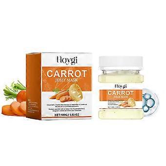 Hoygi Carrot Moisturizing Mask Powder, Facial Moisturizing Gentle Hydrating Repair Water Translucent Moisturizing Powder