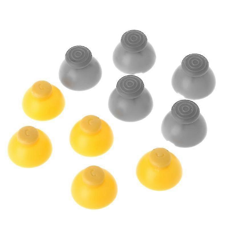 5 Pair Replacement Gamepad Joystick Cap compatible with Gamecube compatible with Ngc Controller