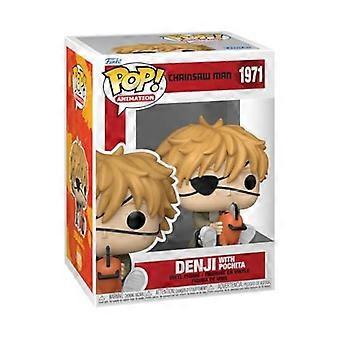 Figurine Funko Pop! Chainsaw Man Denji & Pochita Vinyle haute qualité Cadeau idéal