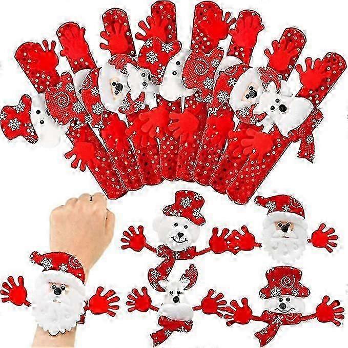 Ensemble de 20 bracelets de Noël avec boucle
