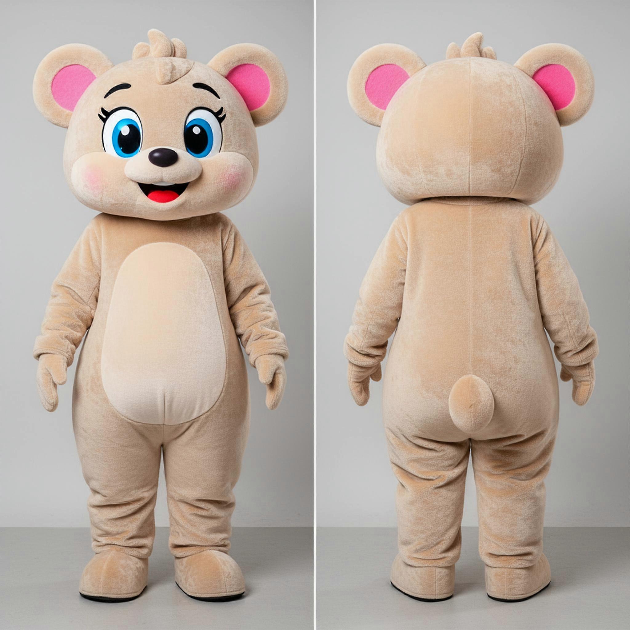 MASTICOT Velvety Beige Friendly Doctor Mascot