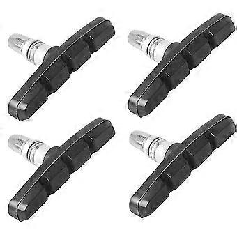 1pcs Bike Brake Blocks Rubber Cycling Part Tools MTB Mountain Road Bicycle Lightweight V-brake Shoes Pads Bicycle AccessoriesMotor Vehicle Brake Servi