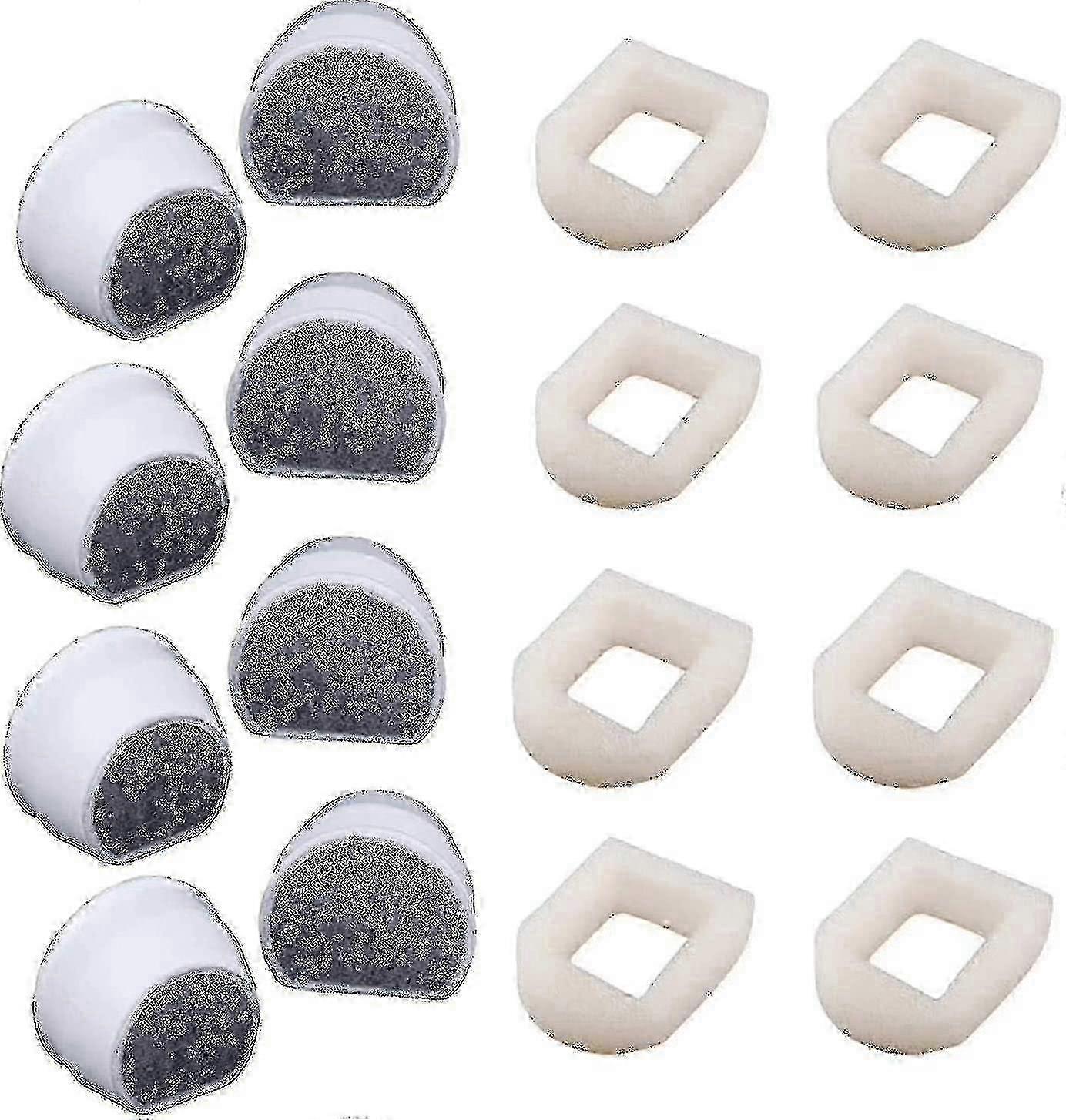 16 Pack Replacement Fountain Filters Set