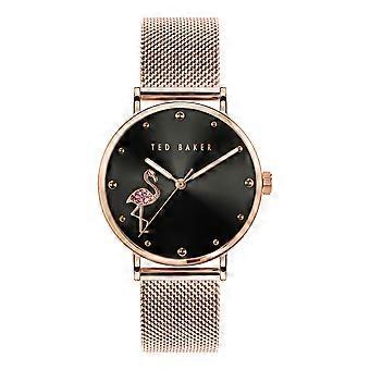 Ted Baker Dameshorloge Phylipa Flamingo Roségoud 37mm BKPPHF019