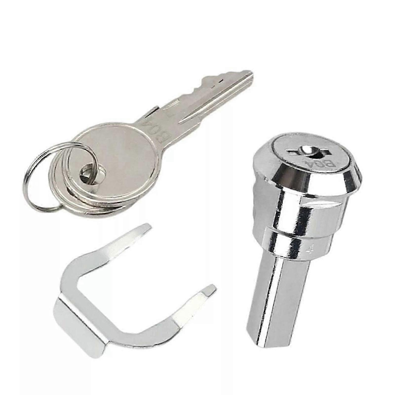Multifunction Drawer & Cabinet Lock Set Steel Finish Tool Box Security Multiple Use Lock Set compatible with Secure Tool Storage Solution