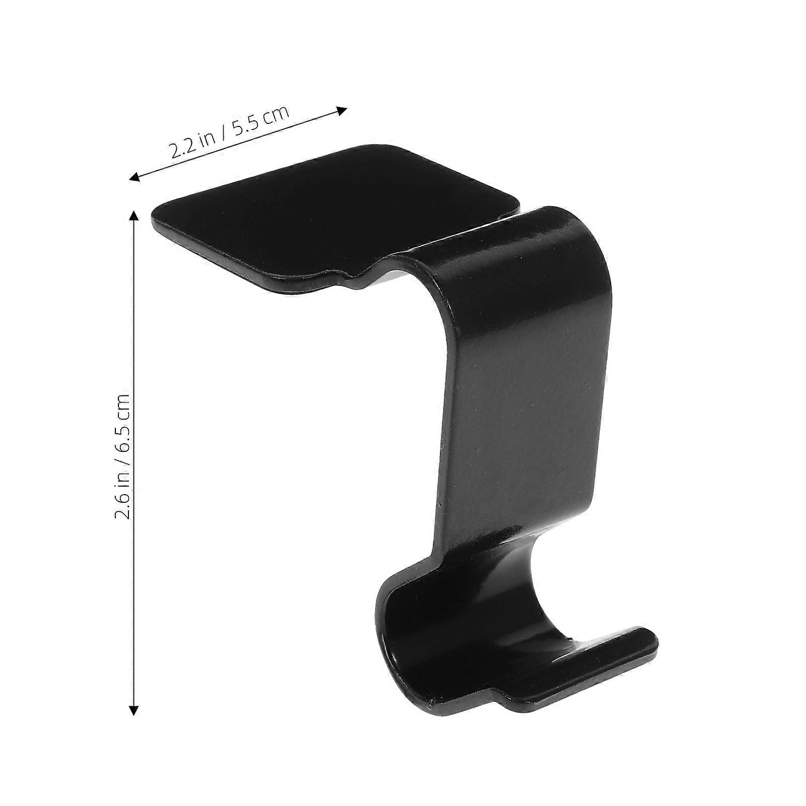 Black Christmas Stocking Holder Fireplace Hook for Storage
