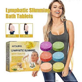 Jaysuing Lymphdrainage-Badetabletten – Schlankmachendes, entgiftendes und hautpflegendes Badezusatz