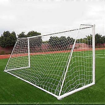 Football Net Corrosion-resistant Sturdy Construction White Portable Soccer Goal Net For Outdoor-GHUL
