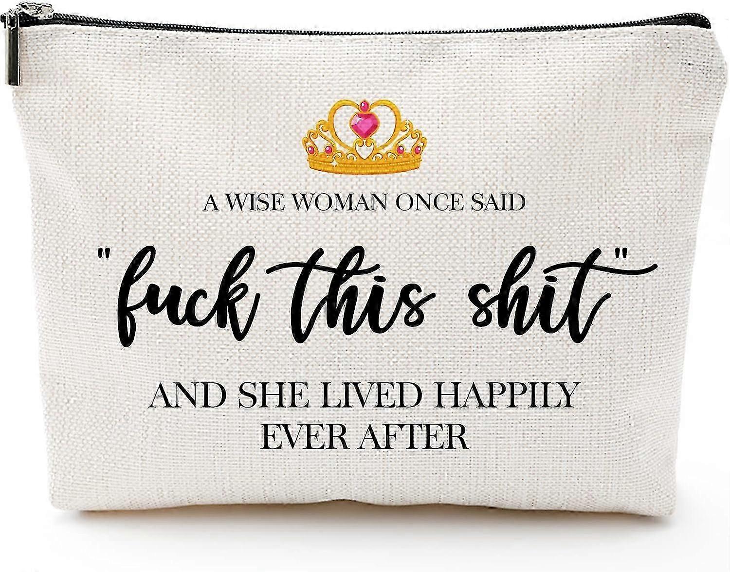 Double-Sided Waterproof Inspirational Pouch