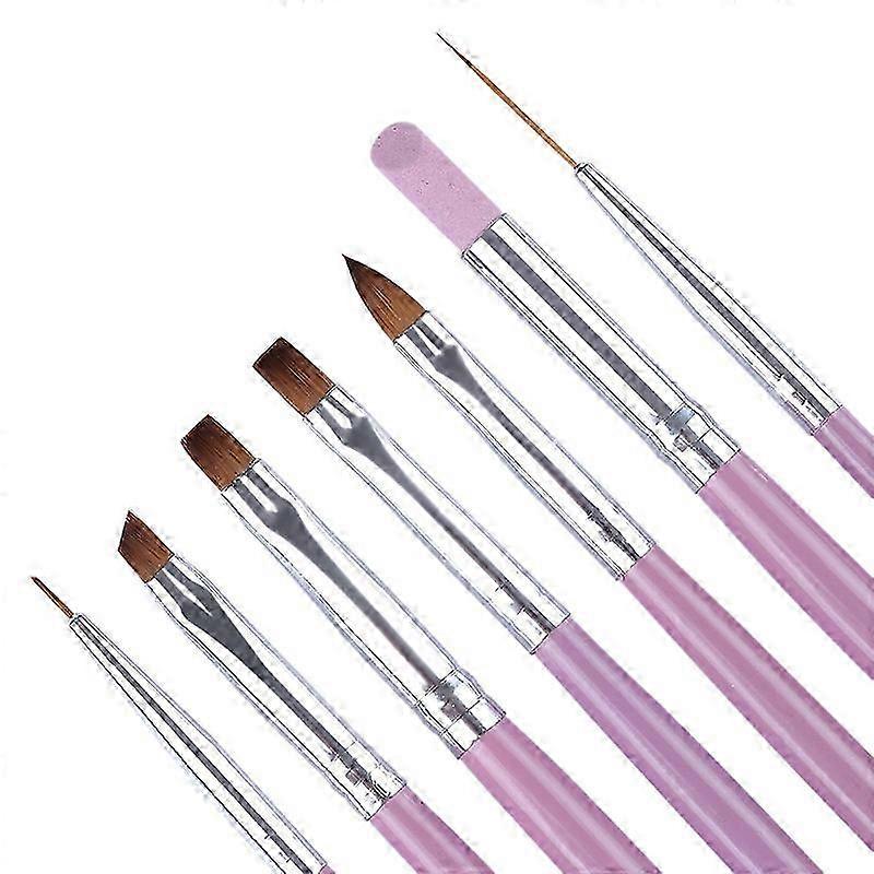 7-Piece Nail Art Brush Set