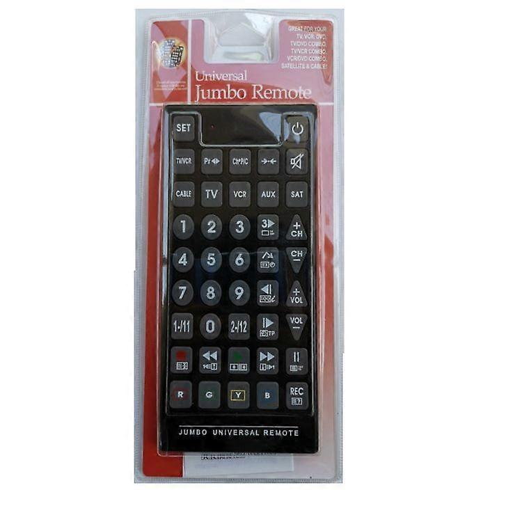 Compatible with remote-115 oversize keys 8-in-1 universal remote control
