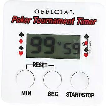 Digitaler Timer, kompakt, weiß, aus Kunststoff, mit AAA-Batterie | Magnetischer Küchen-Timer, Timer für Partys, tragbares, leichtes elektronisches Gerät.