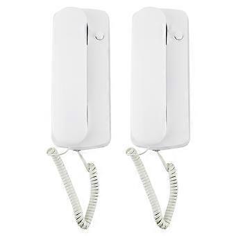 109DC Two-Way High-Definition Wired Intercom Doorbell (White) [XR]