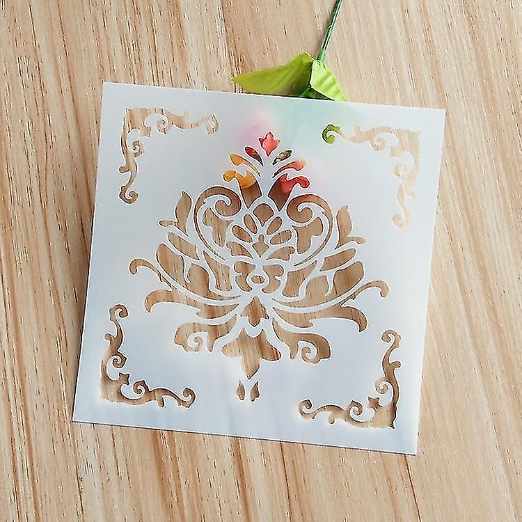 Datura Template Diy Plastic Wall Spray Painting Template